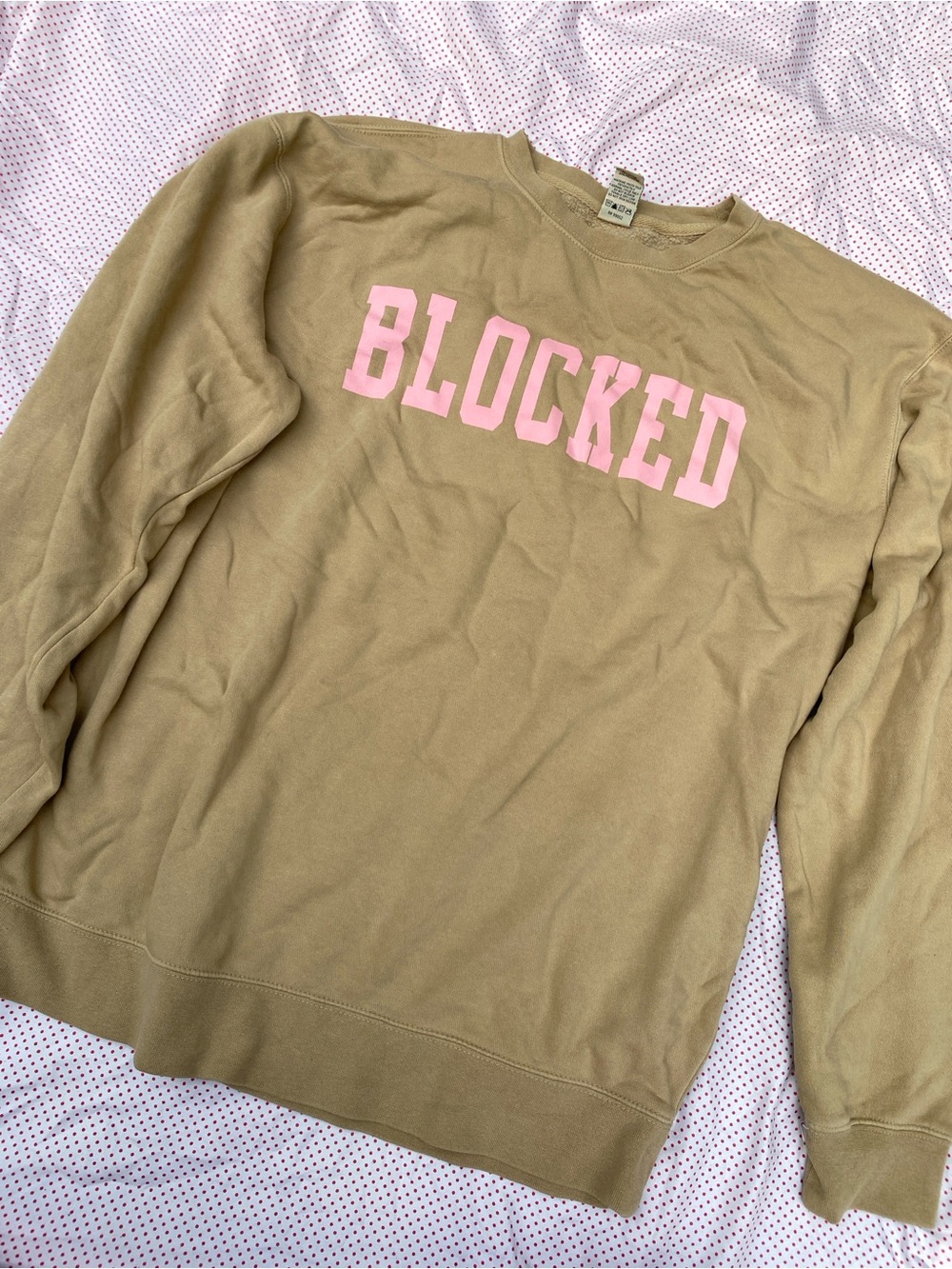 Alex Cooper Call Her Daddy Blocked Sweatshirt